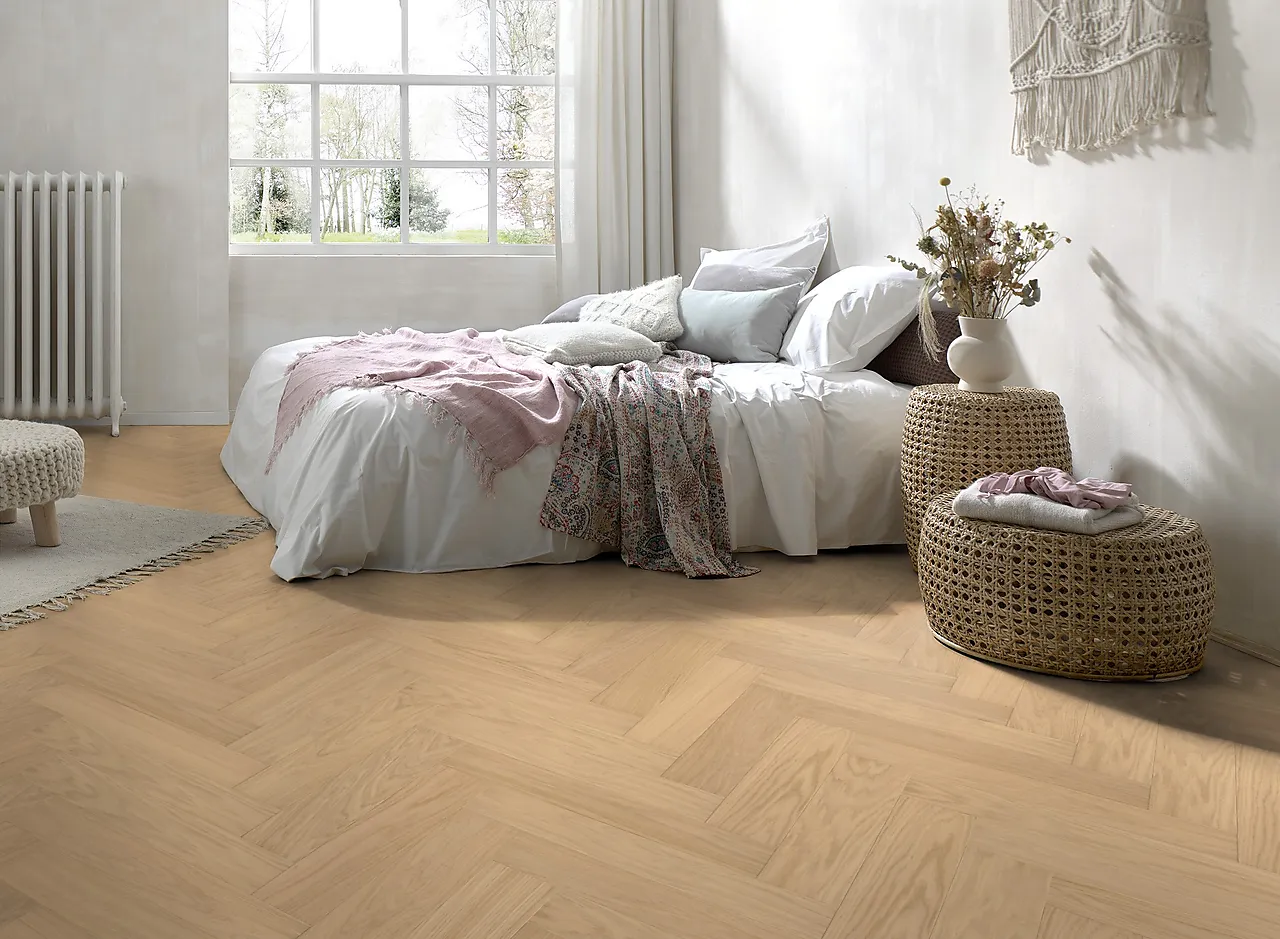 Parky parkett fiskeben Swing Ivory L