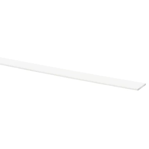 Dekklist PVC hvit 2x20x2600 mm