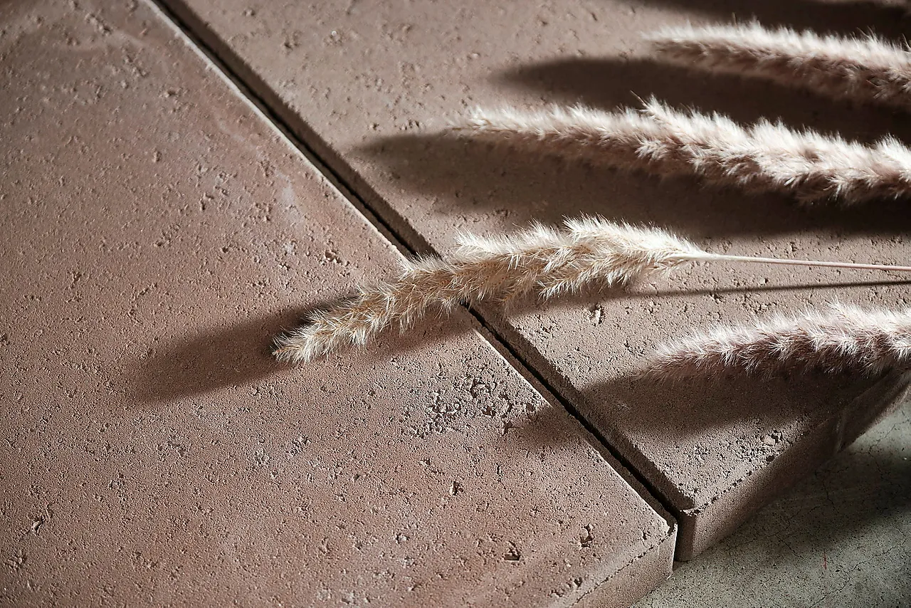 Steinhelle terracotta 50x50x5 cm null - null - 2 - Miniatyr