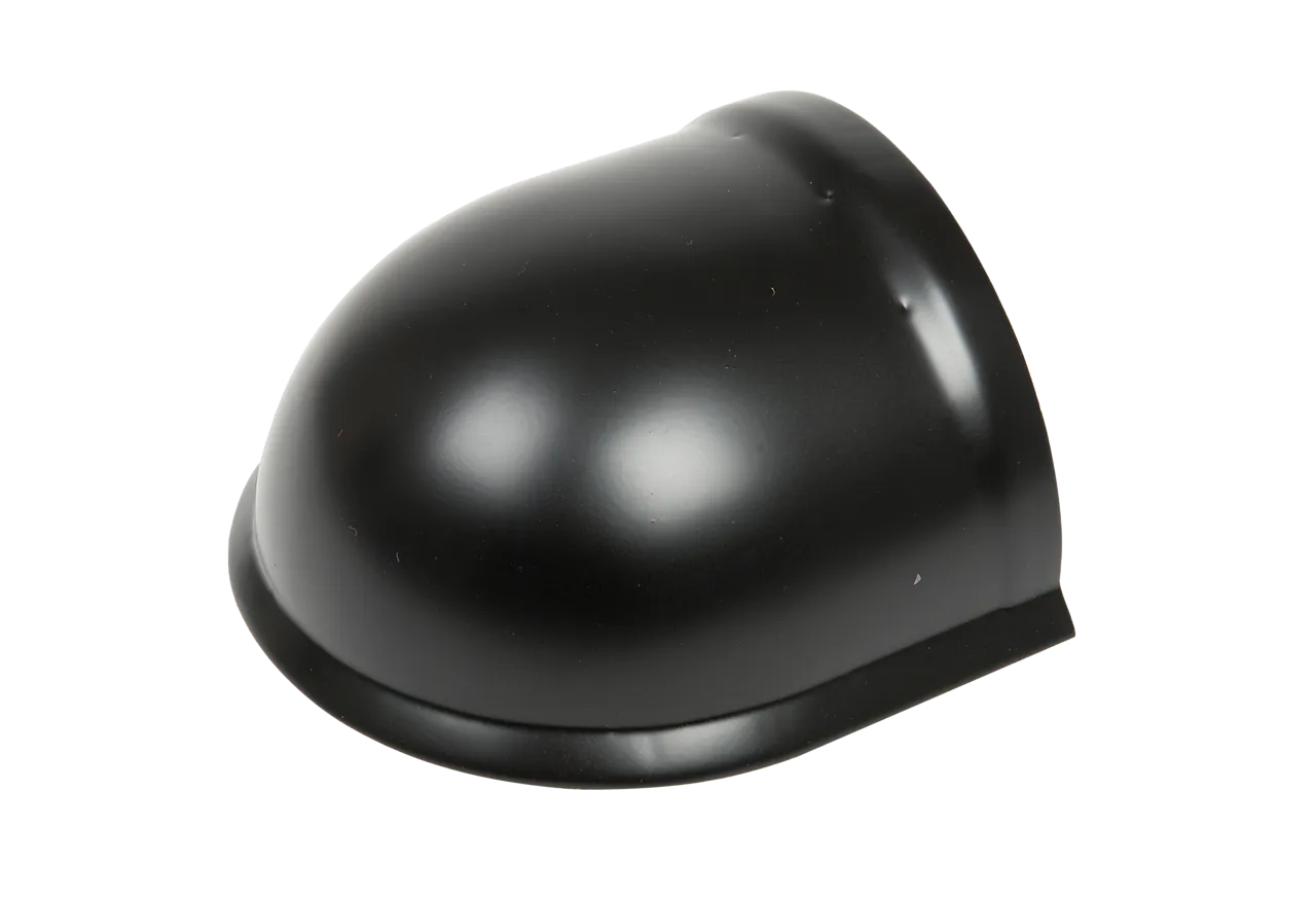 Endestykke valm/møne Powertekk Exclusiv matt sort Endestykke valm/møne Powertekk Exclusiv matt sort