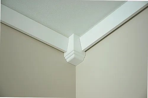 Takkloss 33x33x80 mm a4 stk hvitmalt