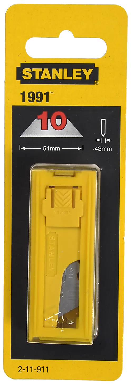 Knivblad 1991 Standard uten hull pakke a 10 stk