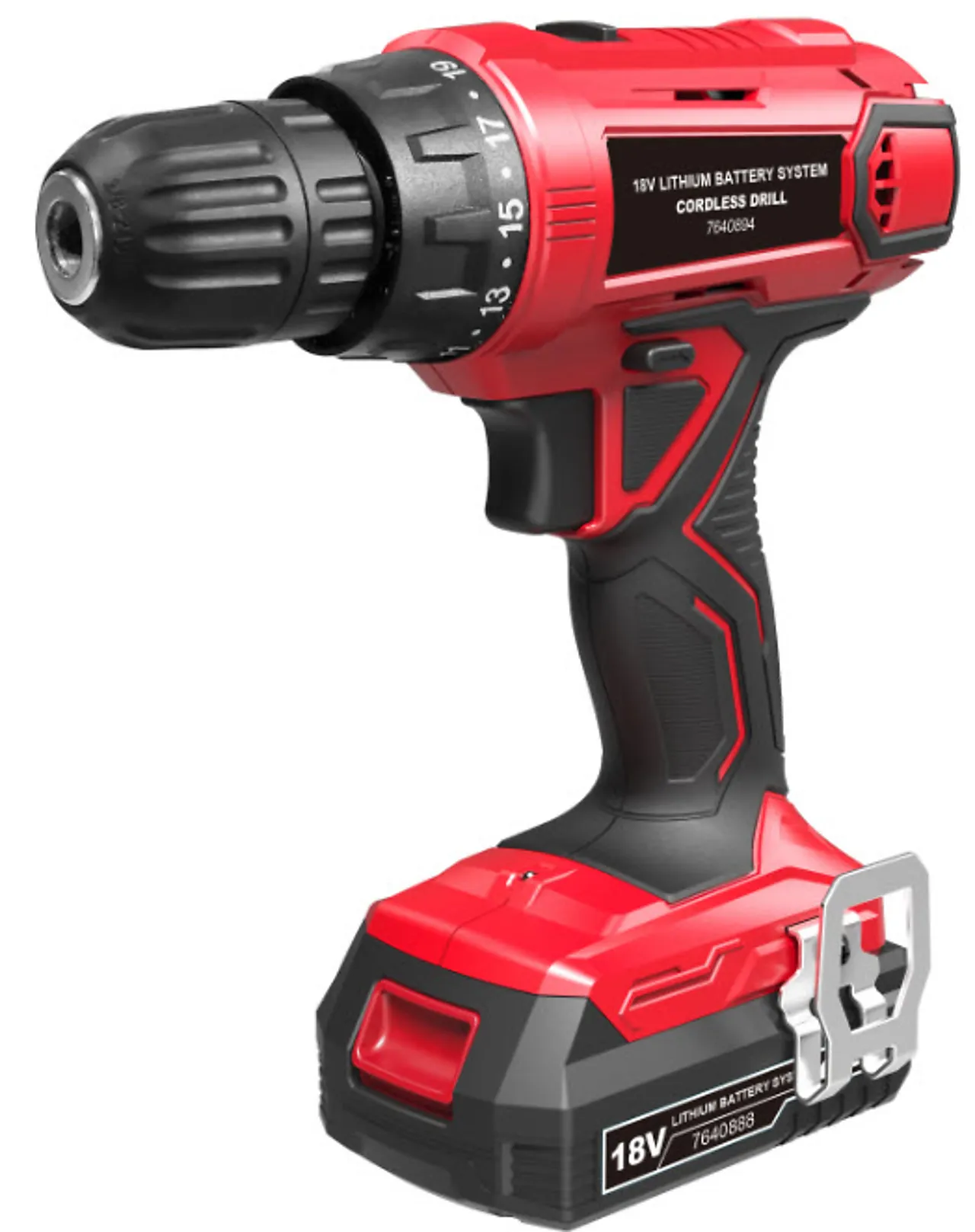 Drill 18V m/batteri og lader Drill 18V m/batteri og lader