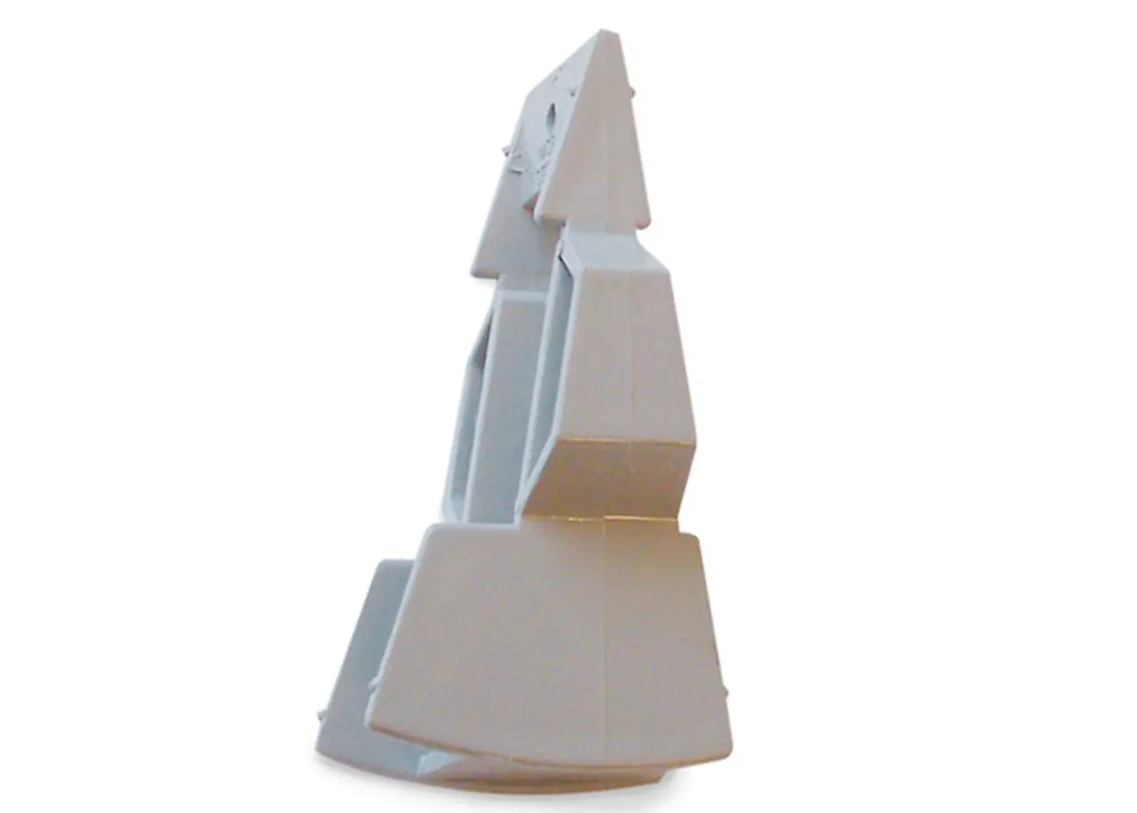 Trekantkile 18/27gr grå til plast takrenner