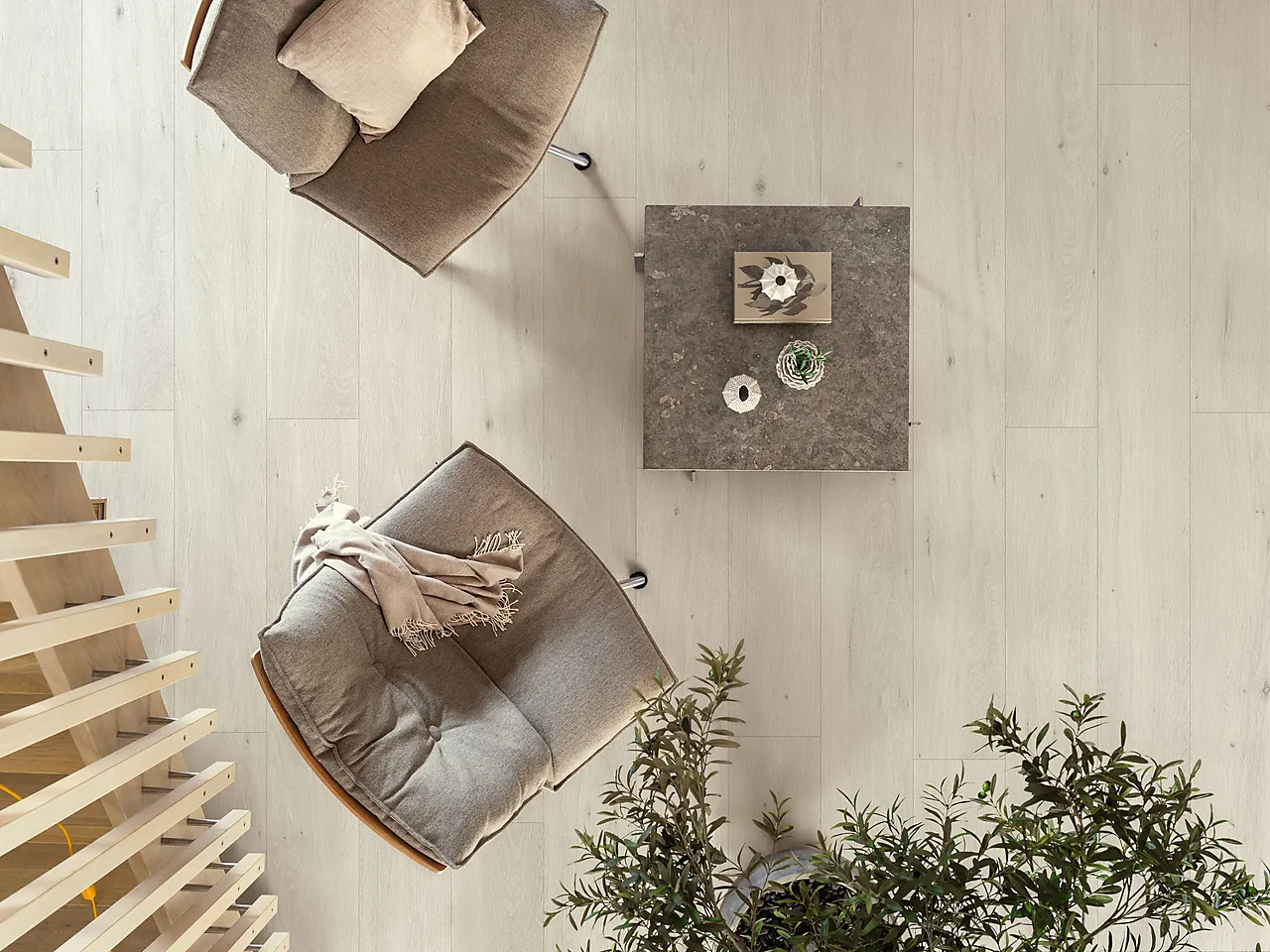 Laminatgulv Trondheim romantic light grey oak null - null - 3 - Miniatyr