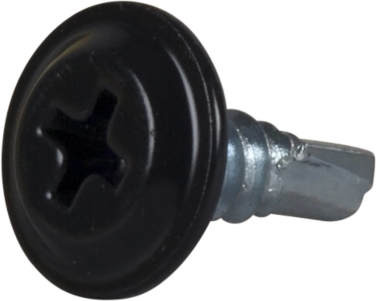 Montasjeskruer med borspiss svart 4,2x13 mm 250 stk