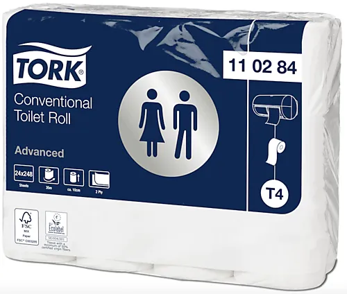 Toalettpapir Advanced 2-lags 8-pk