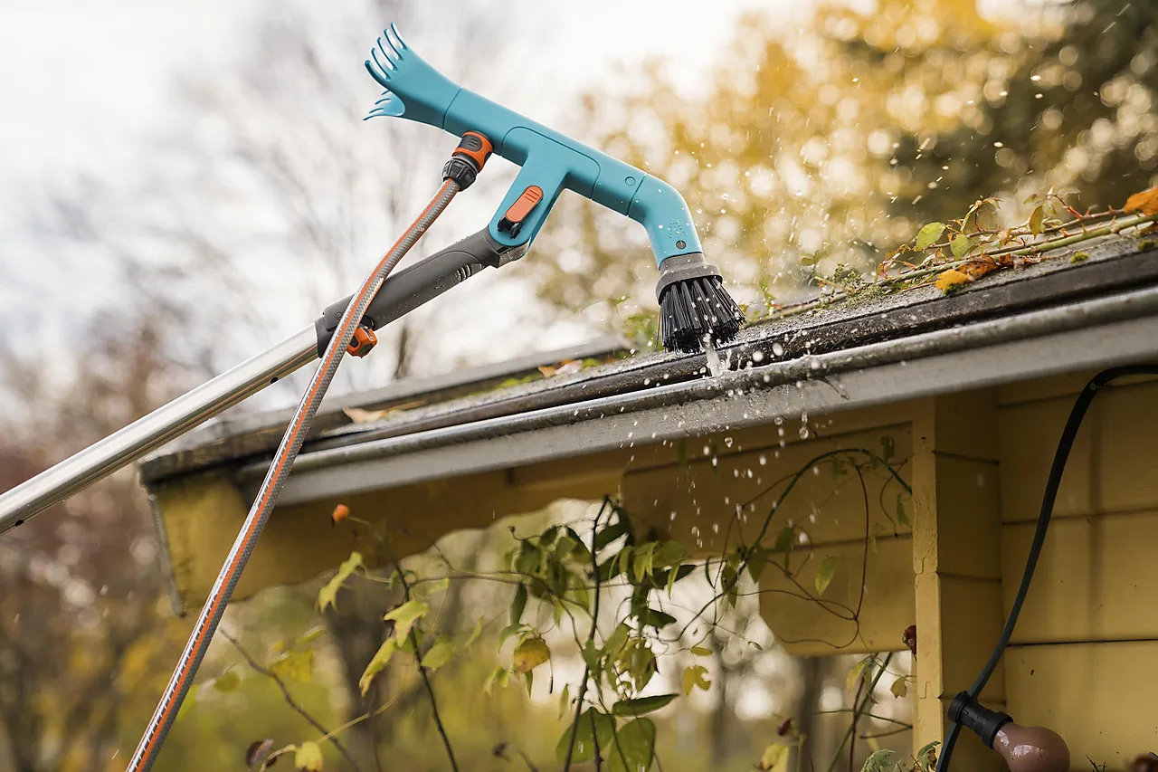 Takrennerenser med teleskopskaft display null - null - 2 - Miniatyr