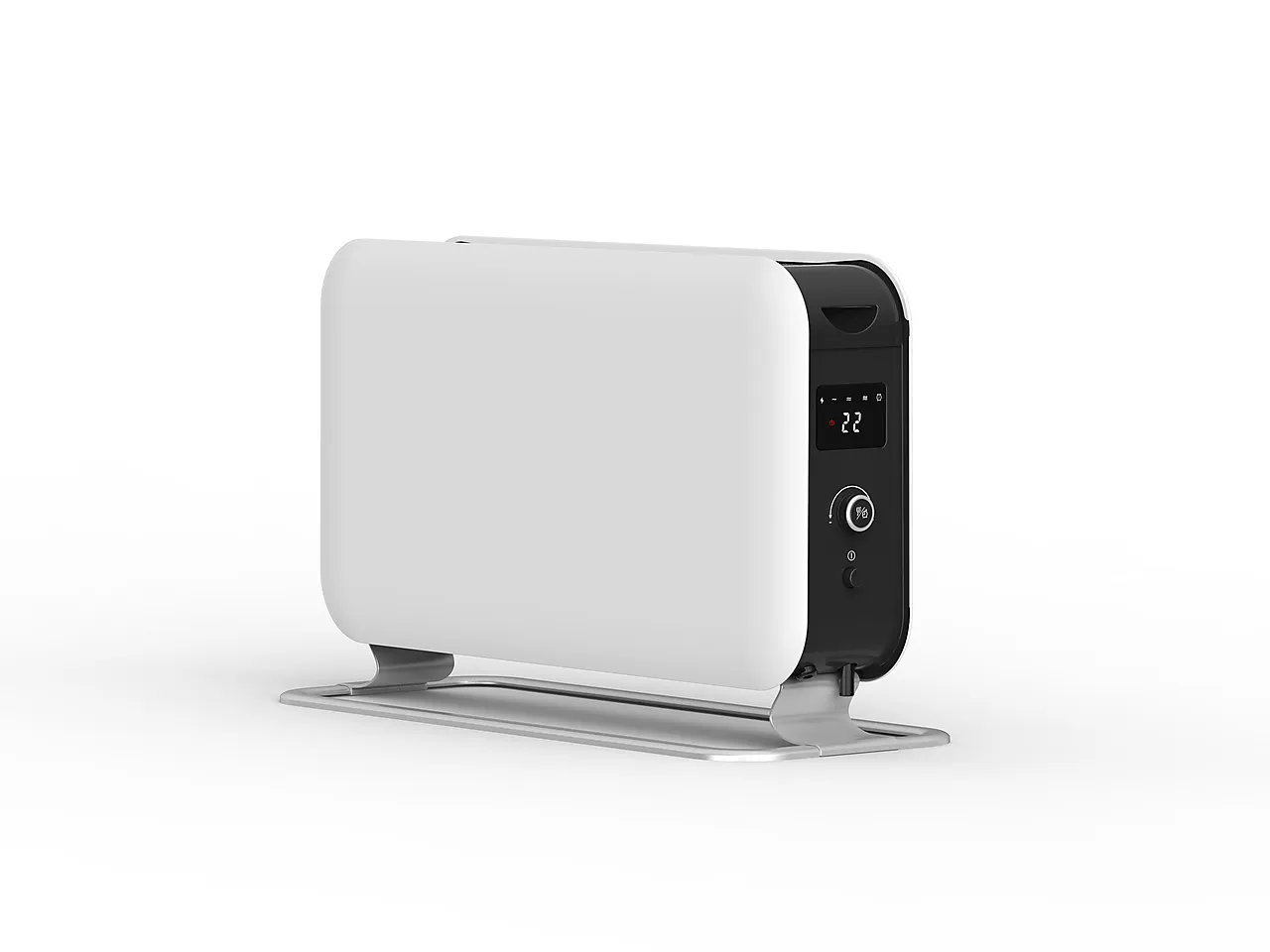 Gulvovn 2200 watt elektronisk max null - null - 3 - Miniatyr