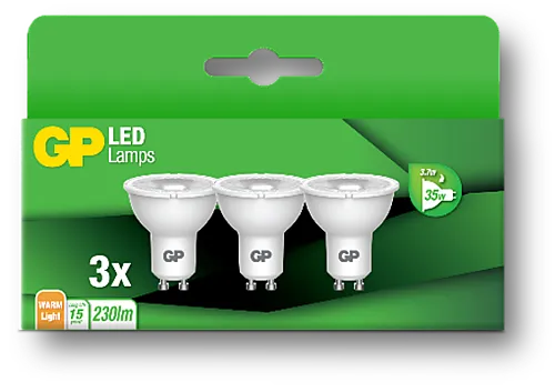 Lyspære LED TWIST GU10 3.1-35W 087427-LDB3