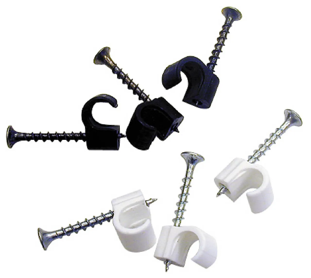 Klips for skrue 14-18 hvit Klips for skrue 14-18 hvit