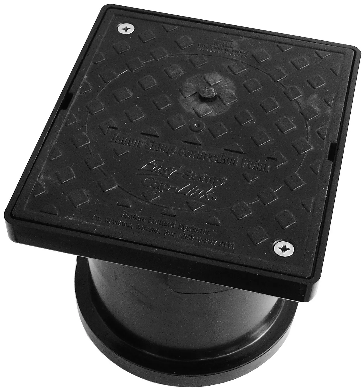 Radon brønnlokk easi sump Ø110 mm Radon brønnlokk easi sump Ø110 mm