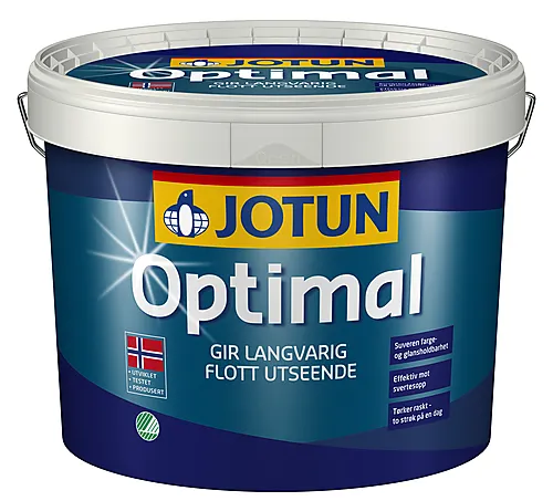 Jotun Optimal hvit base 9 liter