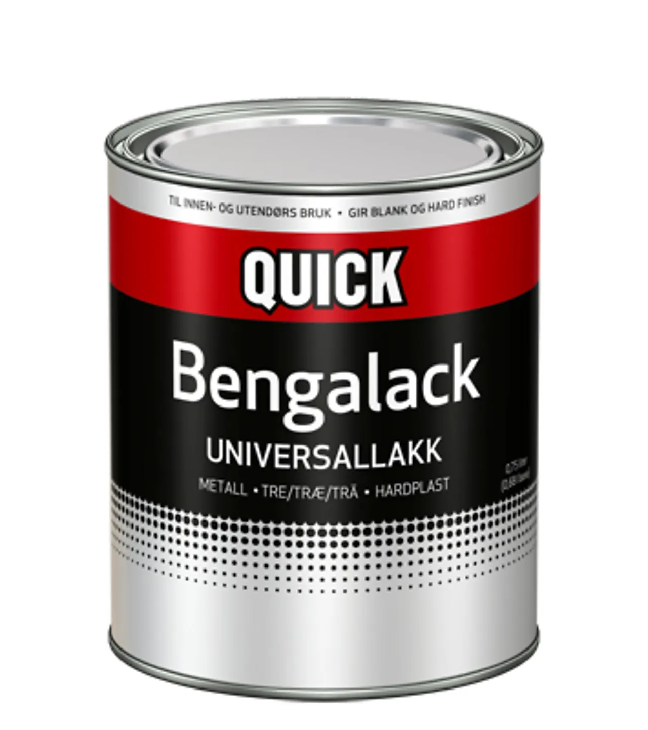 Bengalack unilakk nr 1 0,75 liter universallakk hvit blank Bengalack unilakk nr 1 0,75 liter universallakk hvit blank