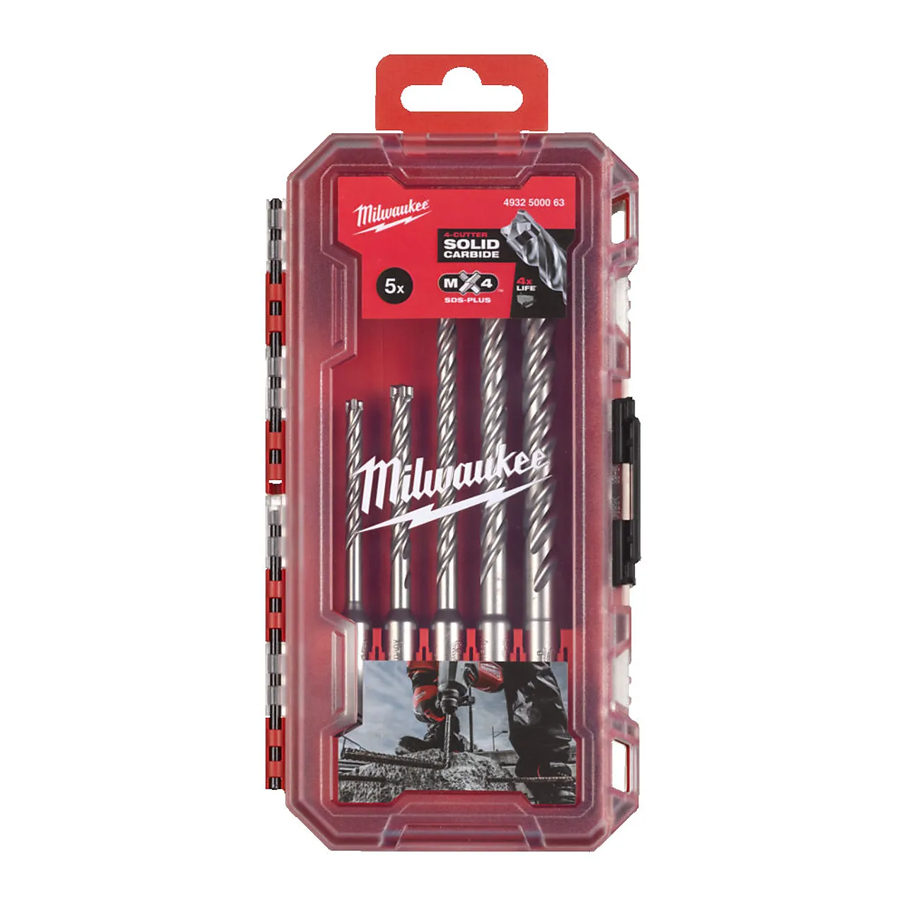 Milwaukee hammerborsett SDS-plus MX4