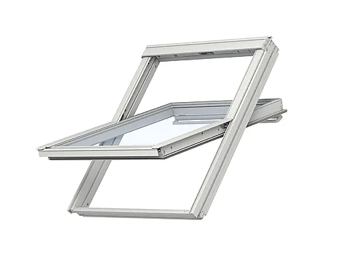 Takv mh 78x160 hvitmalt 3-lags gl velux midthengslet 3-lags glass