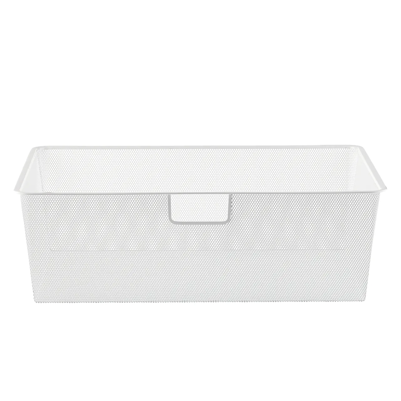 Meshkurv til uttrekksramme hvit 60x40x18 cm Meshkurv til uttrekksramme hvit 60x40x18 cm