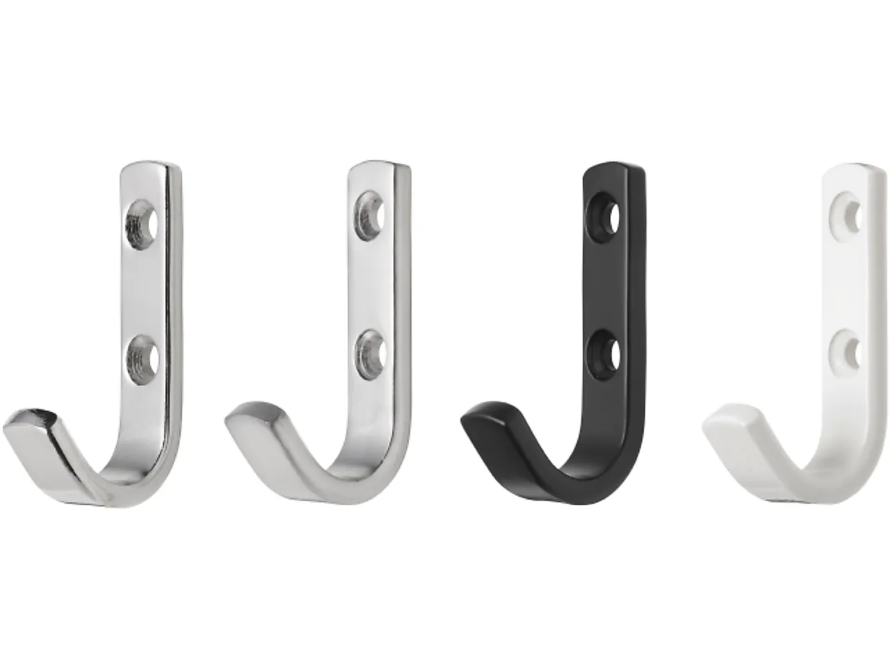 Garderobekrok 1021 vi 80x19mm Garderobekrok 1021 vi 80x19mm