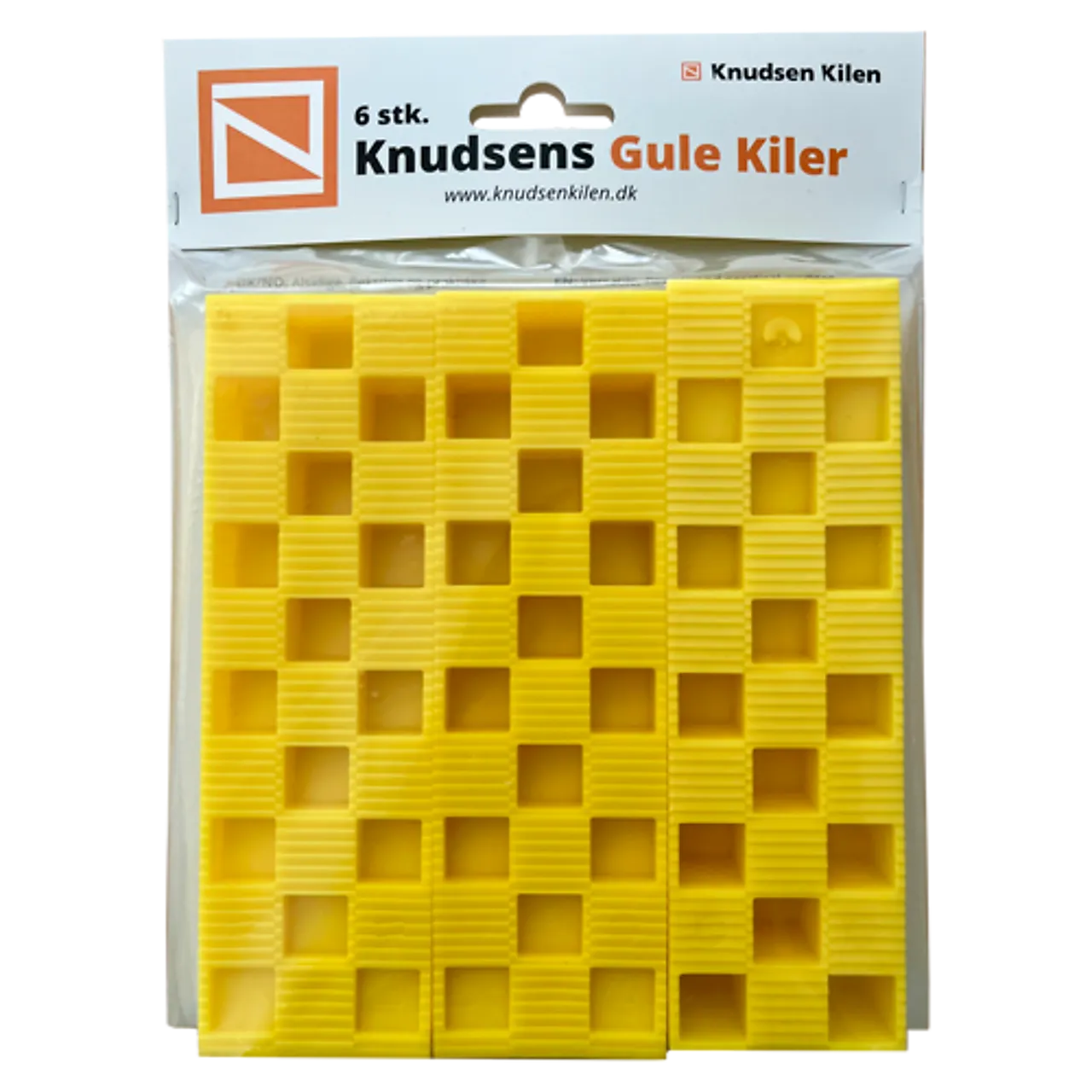 Gul kile henge kort 25x45x150 mm pakke á 6 stk null - null - 2 - Miniatyr