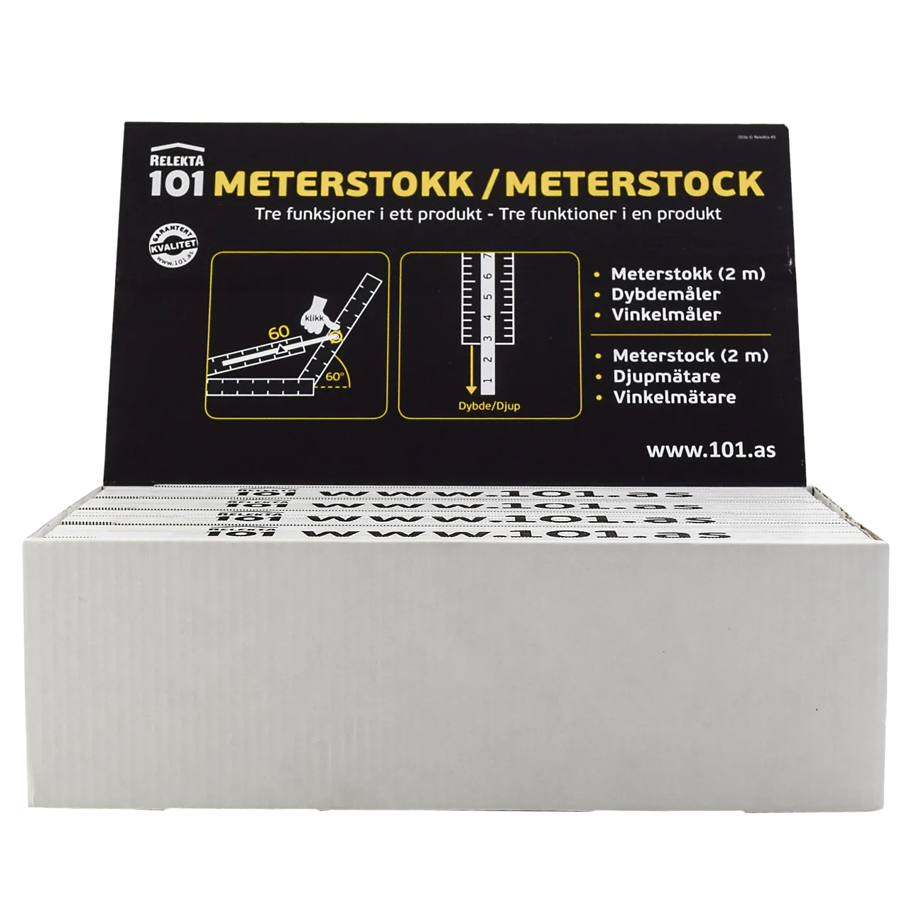 Måleverktøy 101 Meterstokk