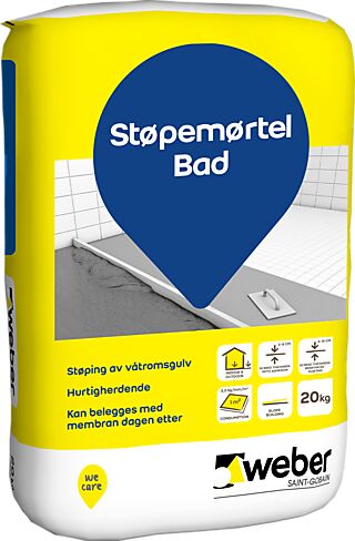 Bilde av Støpemørtel Bad 20kg S