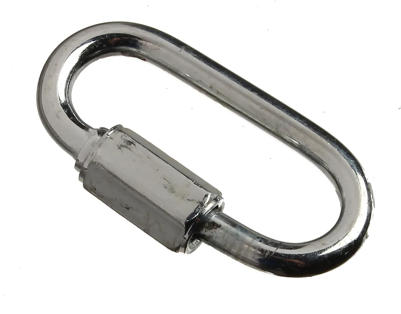Skrueledd quick link 4 mm 2 stk blå