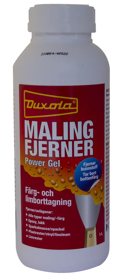 Malingsfjerner power gel 1 liter