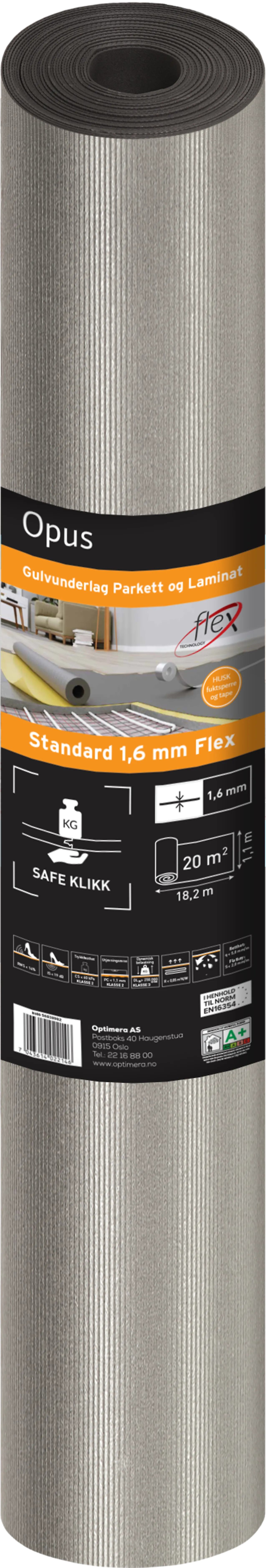 Gulvunderlag 18,2 meter Gulvunderlag 18,2 meter