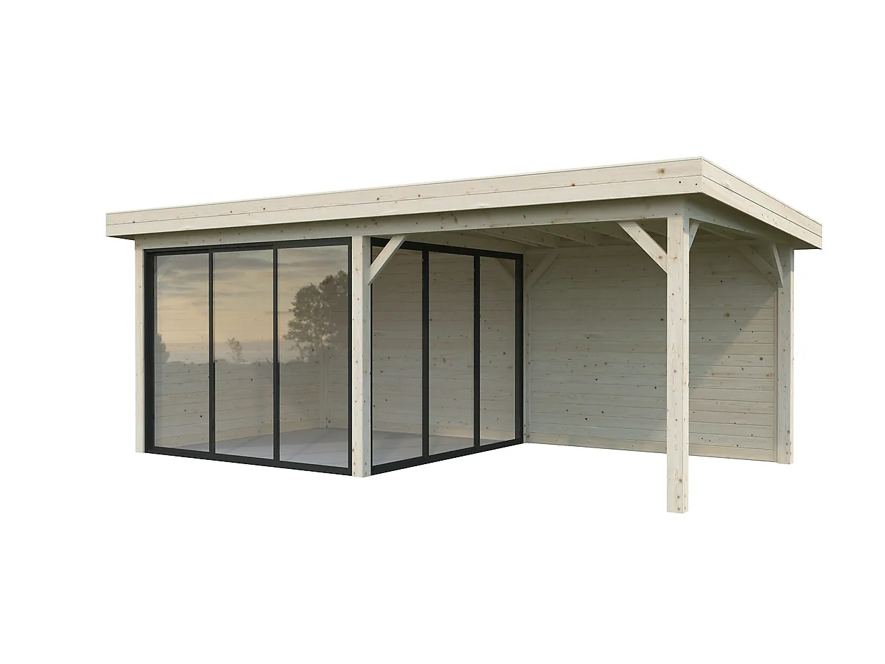 Hagestue Lenna 405 slide 16,6 m2 null - null - 2 - Miniatyr