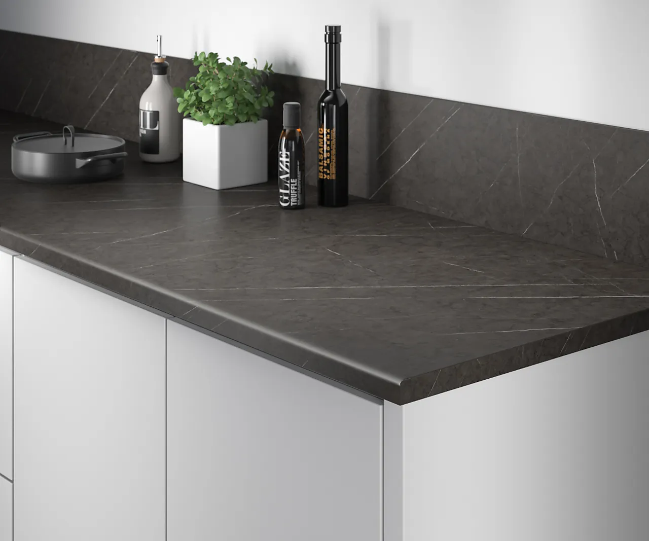 Benkeplate laminat postform stone dark null - null - 2 - Miniatyr