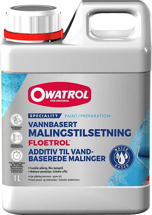 Malingstilsetning 1L Floetrol Til Vannbasert Maling