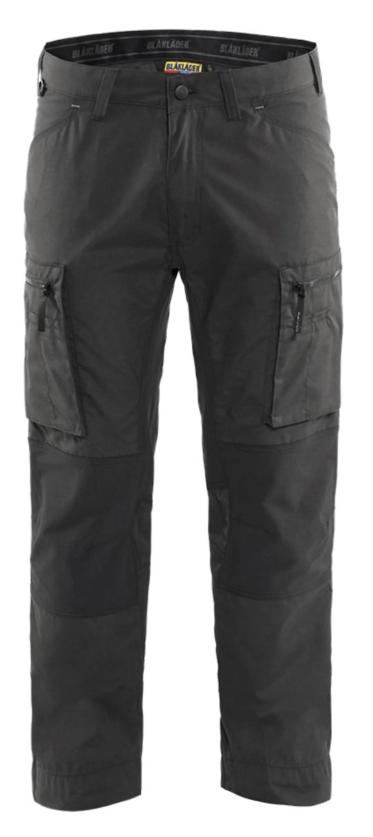 Servicebukse 145918459899c60 med stretchpaneler mørkegrå/svart null - null - 3 - Miniatyr