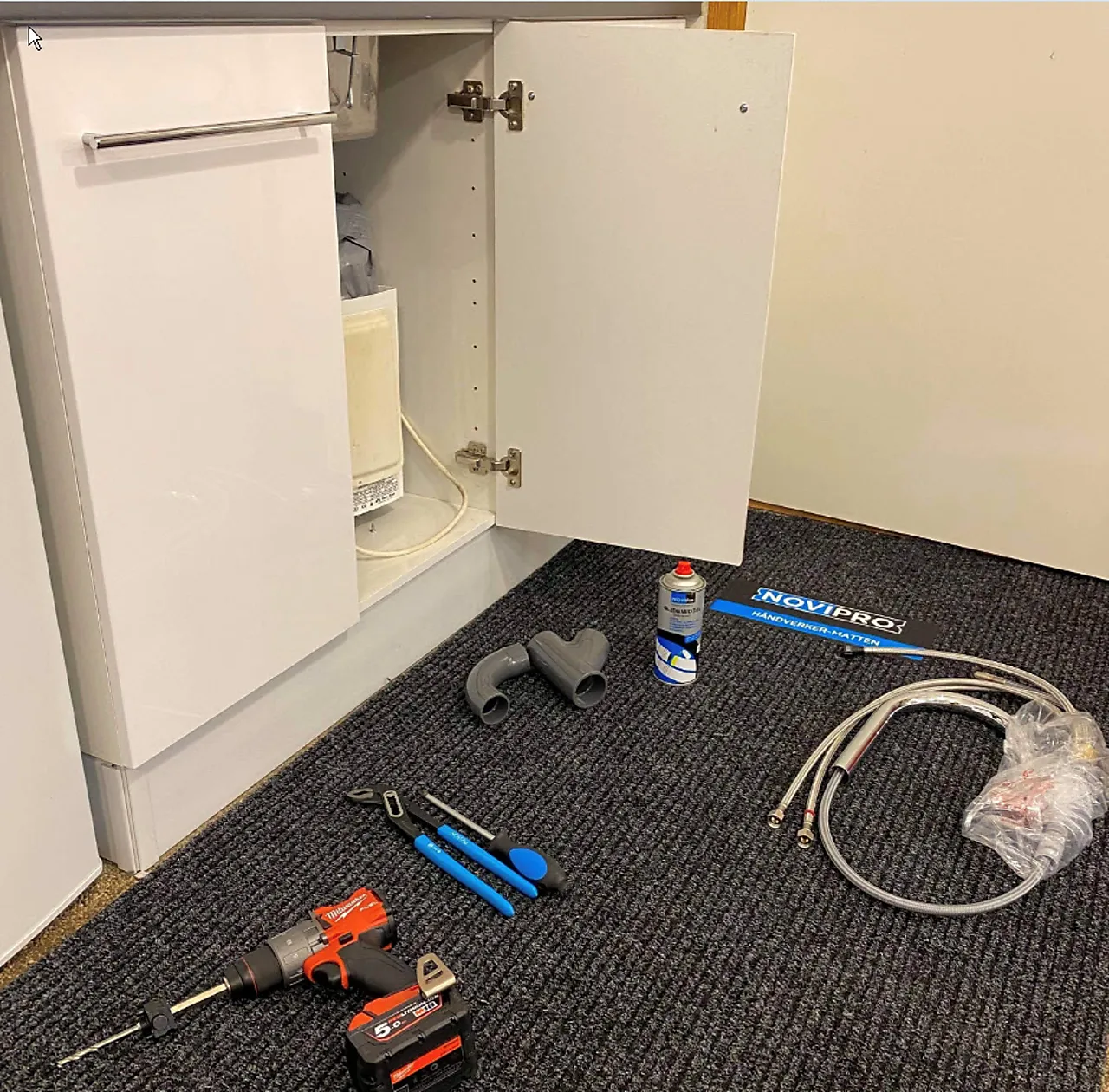 Håndverkermatte 1x3 meter null - null - 3 - Miniatyr