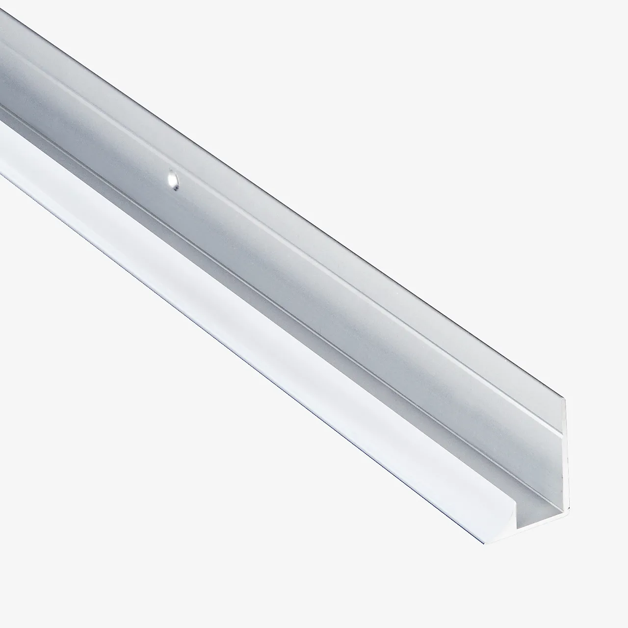 Fibo Kombiprofil hvit 2400mm