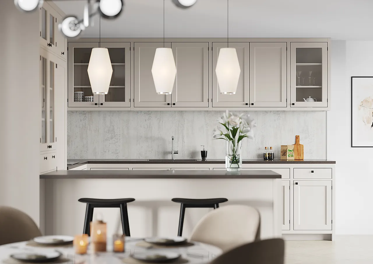 Kjøkkenplate 2898-K00 Shabby Chic 11x620x580 mm Kjøkkenplate 2898-K00 Shabby Chic 11x620x580 mm