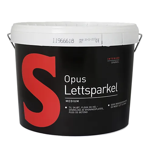 Lettsparkel medium 10 liter