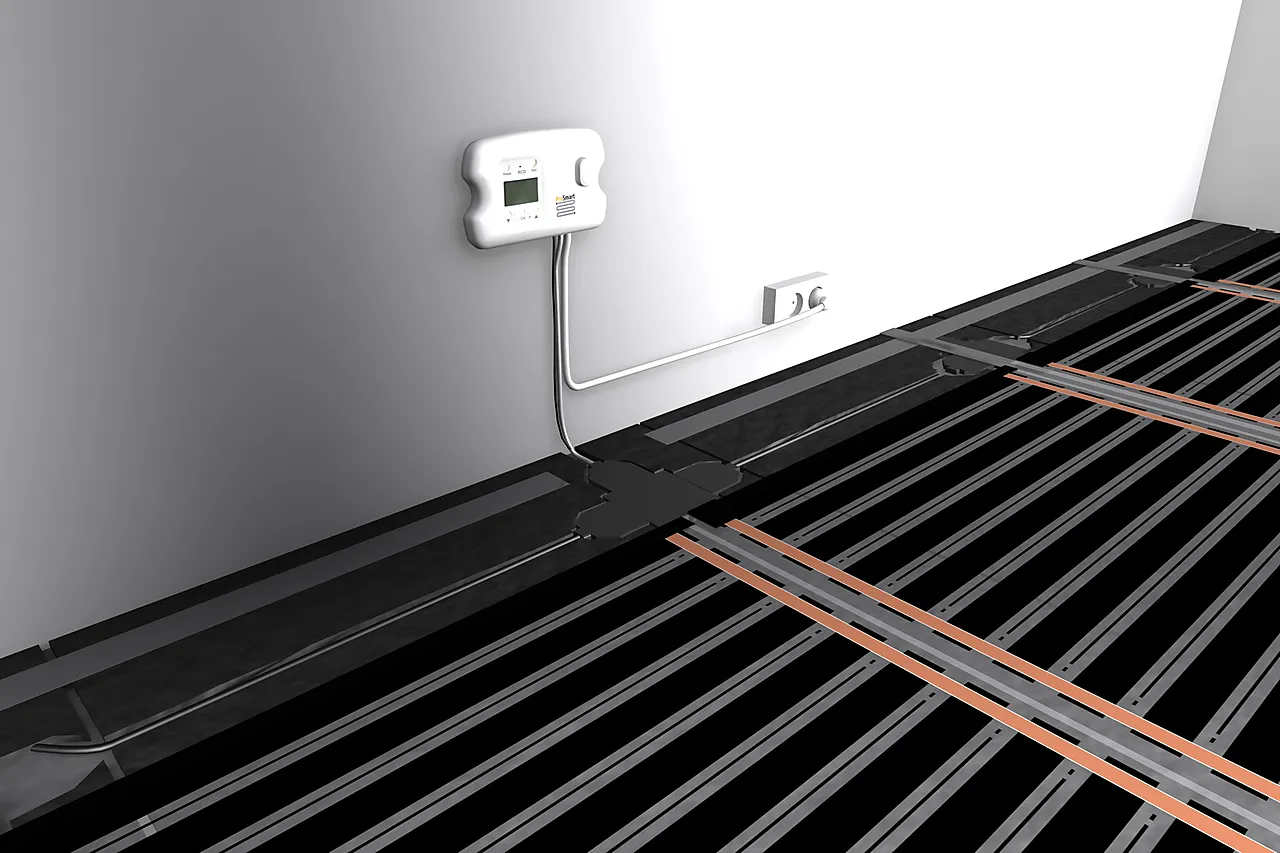 Varmefolie 60W/m2 - 0,6x3,15 m null - null - 2 - Miniatyr