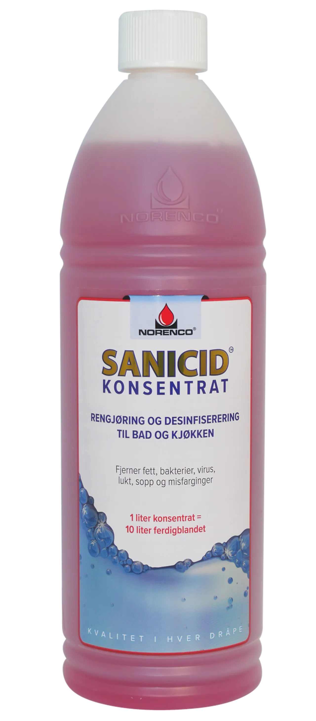 Desinfeksjon sanicid 1l kons. For dusj og bad null - null - 3 - Miniatyr