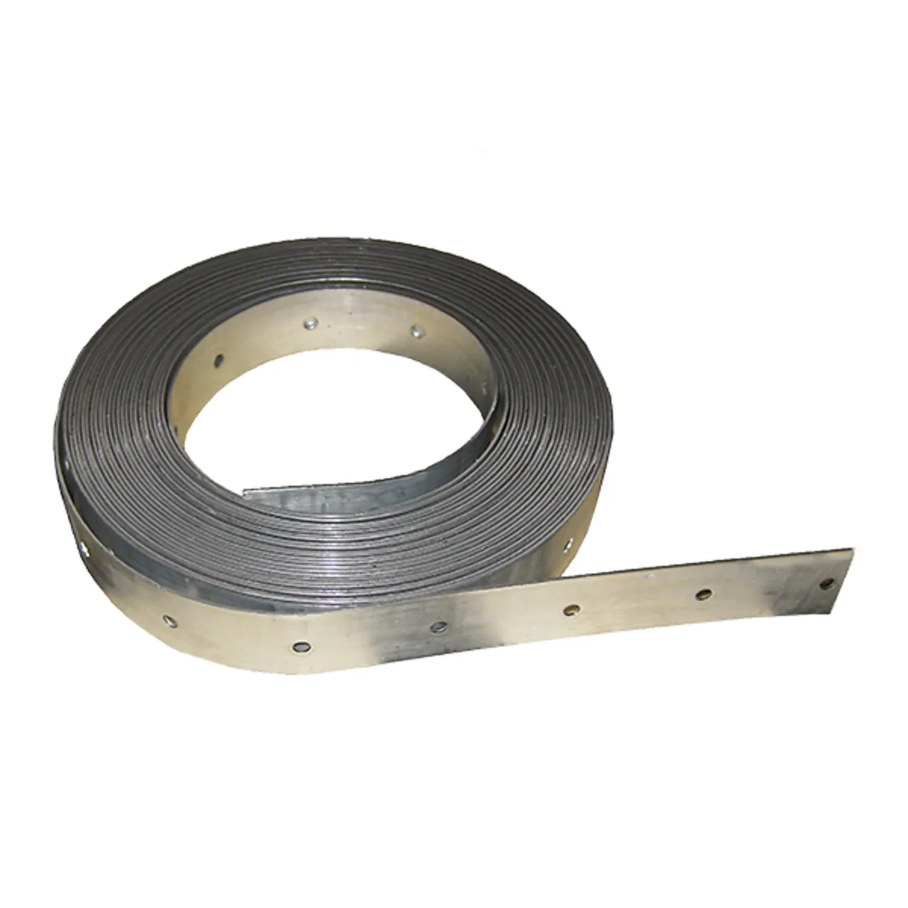 Båndjern stål med hull 10 meter rull