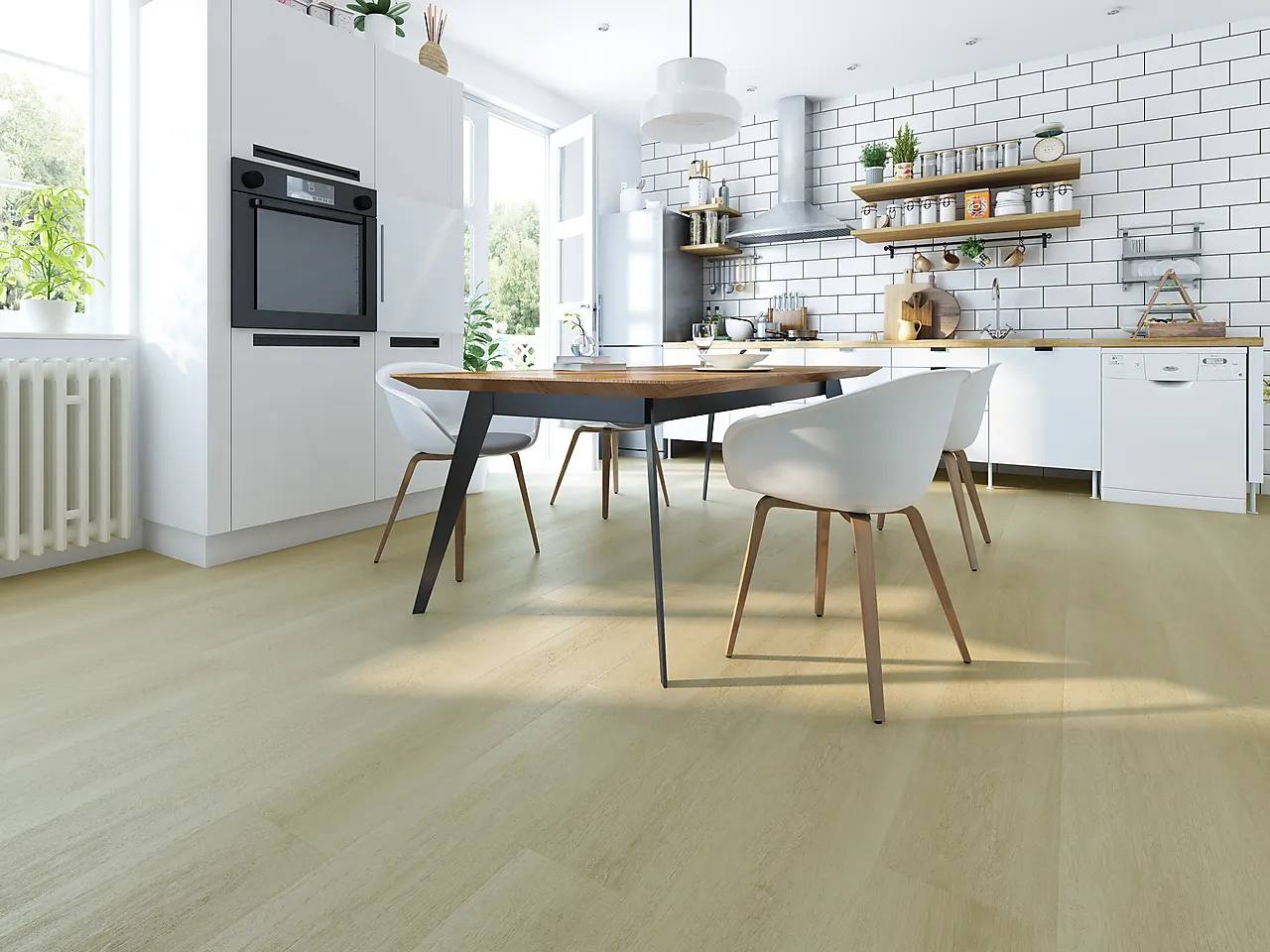 Komposittgulv Tenacity Ivory 3230 null - null - 2 - Miniatyr