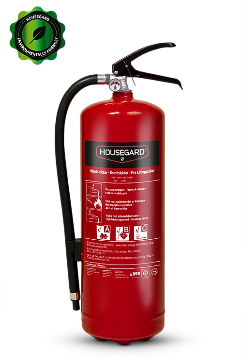 Housegard 6 kg pulverslukker 55A