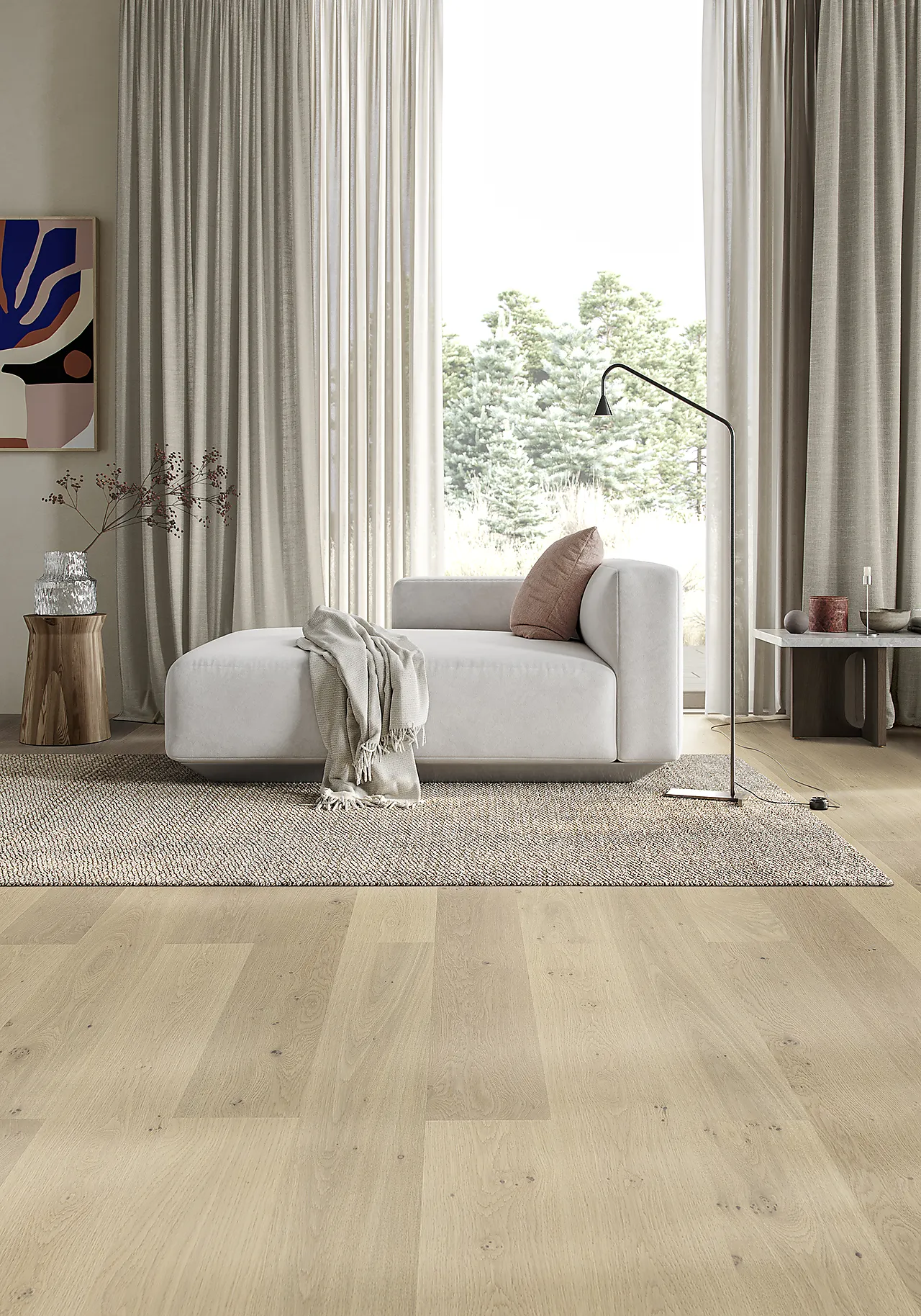 Parqwood tregulv finert Nude naturel