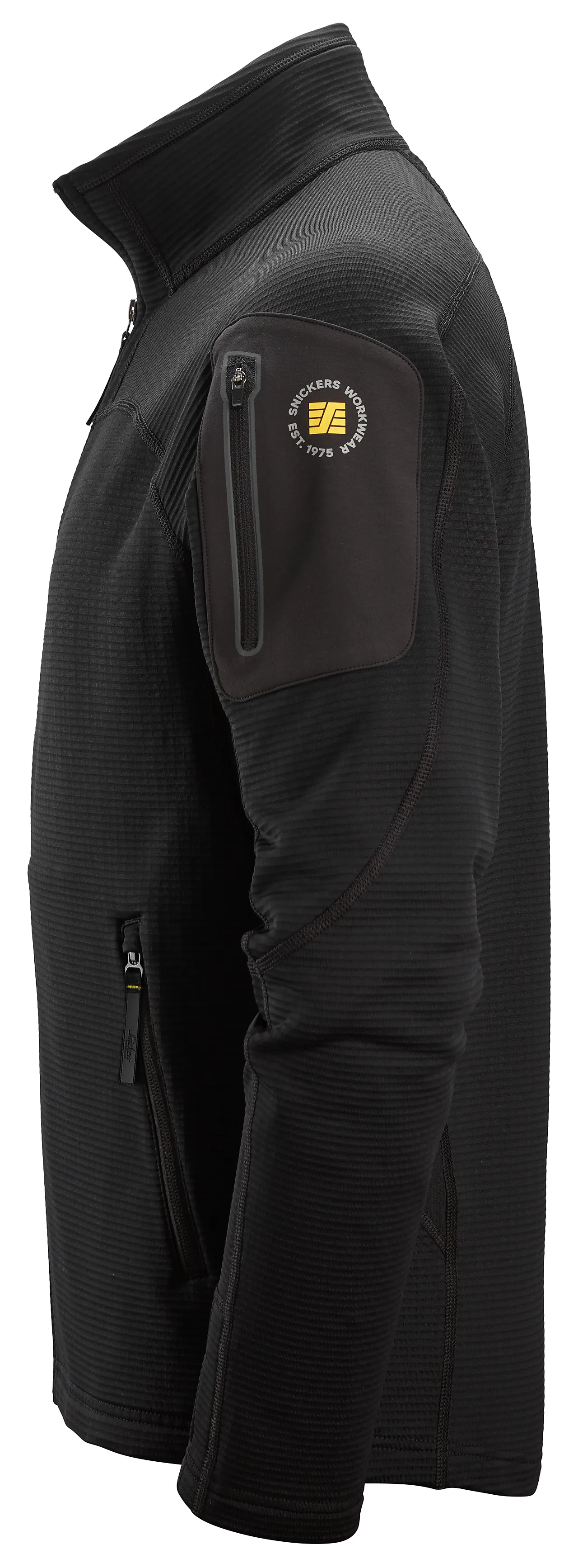 Fleecejakke 9438 XXXL sort snic body mapping null - XXXL - 2 - Miniatyr