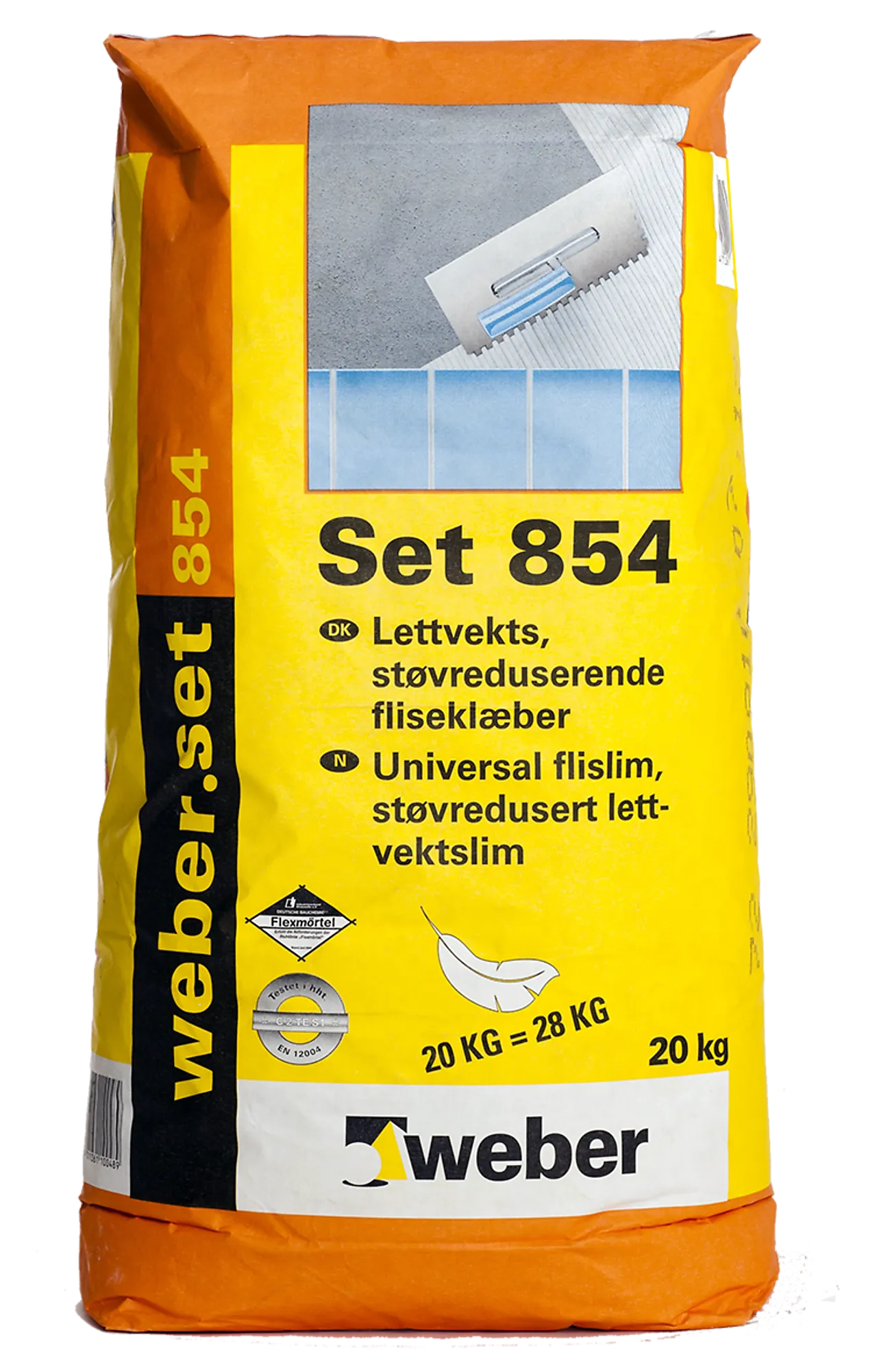 Flislim 20 kg Set 854 Flislim 20 kg Set 854