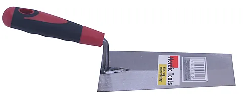 Firkantskje 160 mm rød