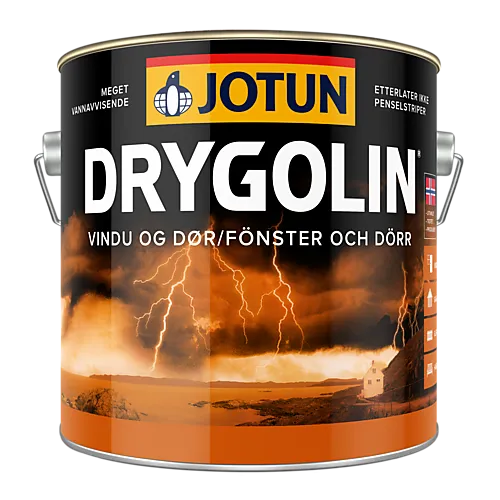 Jotun vindu/dør rød 2,7 liter