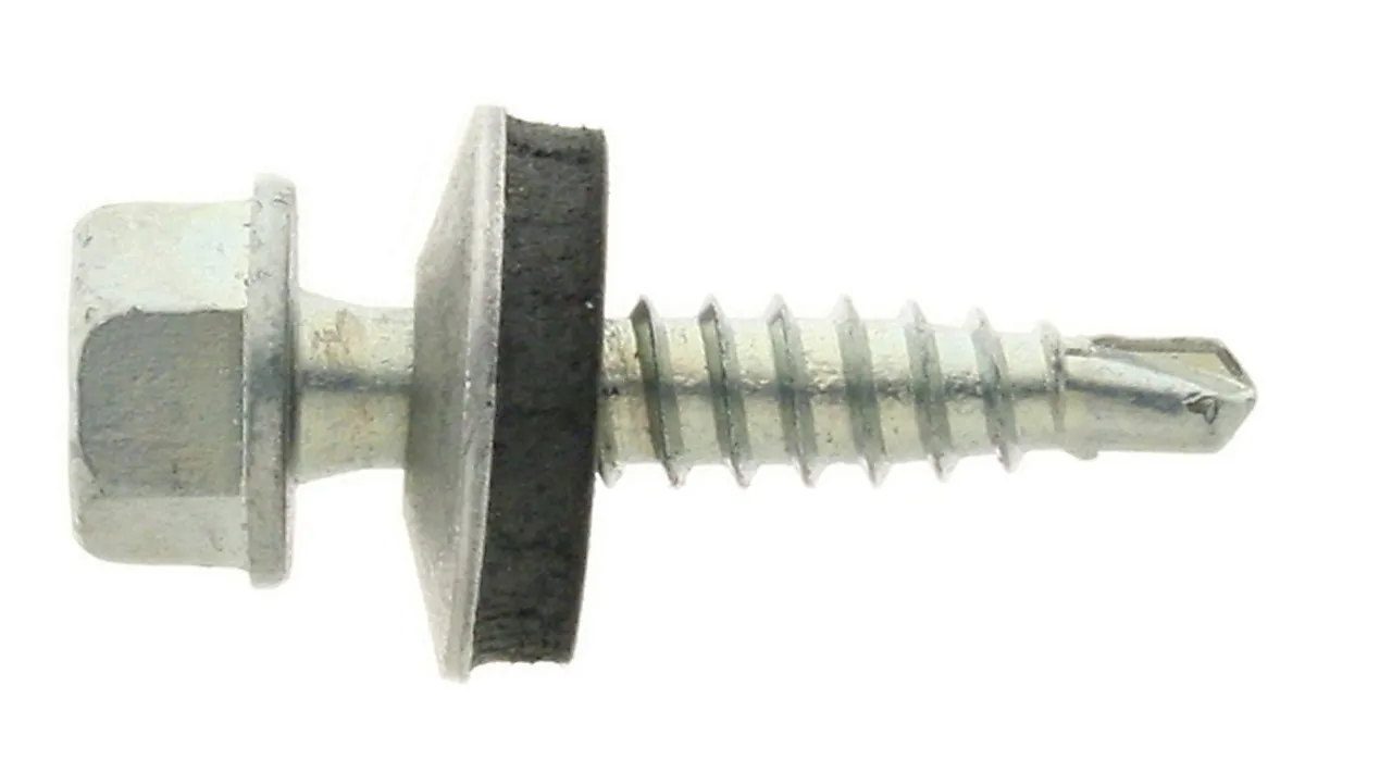 Skrue farmer 4,8x20 brunrød a250 selvborende m/sekskanthode brunrød Skrue farmer 4,8x20 brunrød a250 selvborende m/sekskanthode brunrød