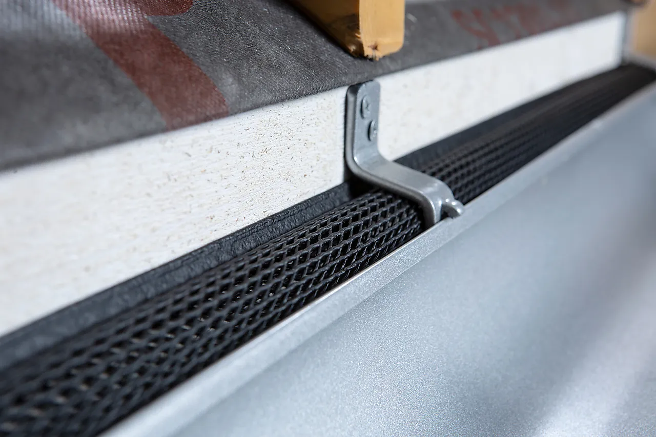 Luftegitter 32 mm x 2 meter null - 32 mm - 2 - Miniatyr