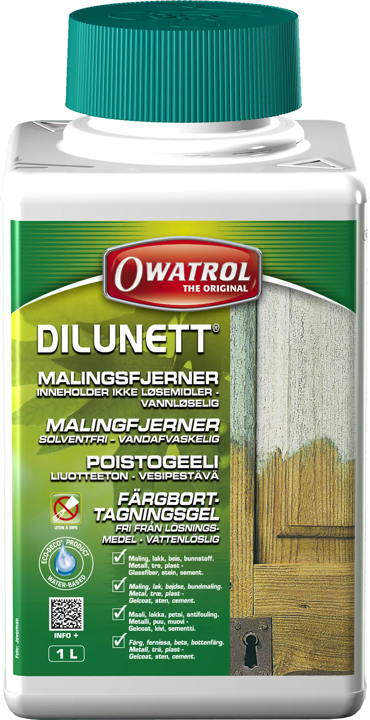 Malingsfjerner 1 liter dilunett owatrol dilunett 1l null - null - 2 - Miniatyr