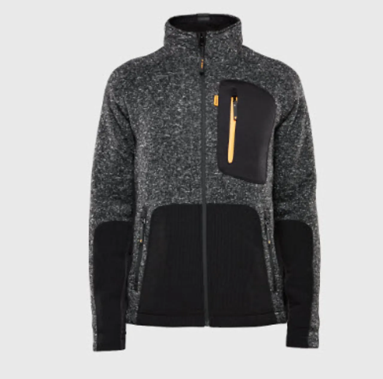 Classic fleecejakke str XL strikket m/ kevlar forsterkninger Classic fleecejakke str XL strikket m/ kevlar forsterkninger